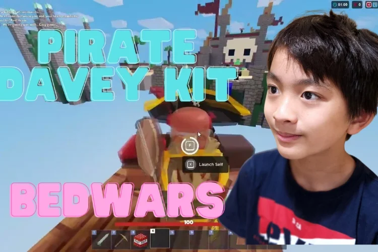 BedWars PIRATE DAVEY KIT: How to Get the PIRATE DAVEY Kit, Use PIRATE DAVEY & Gameplay in Roblox BedWars with Sunny
